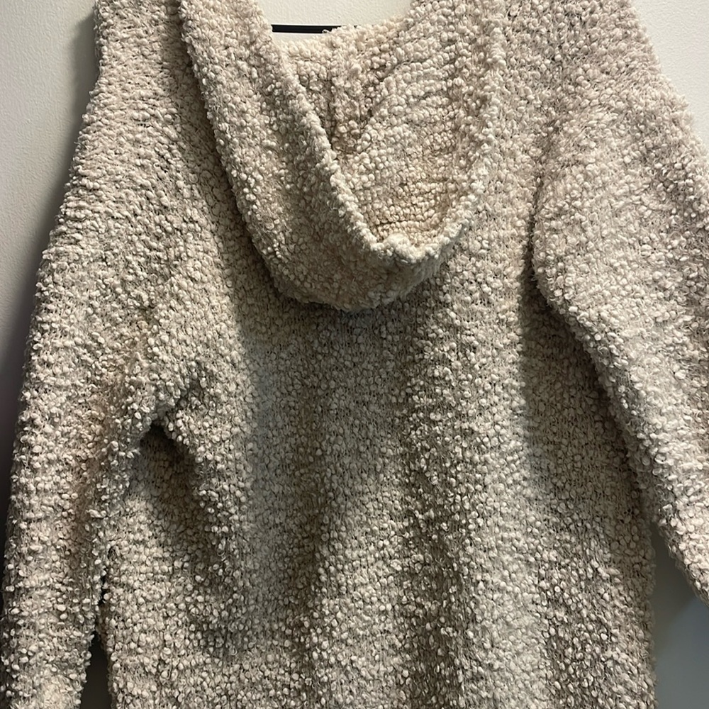 Women’s Sherpa sweater with hood size S - Picture 2 of 3